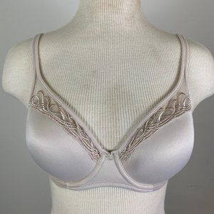 Soma nude bra with embroidered mesh detail